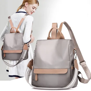 

WILIAMGANU 2019 Female Women Backpack Fashion School Bags For Teenagers Girl Shoulder Bags Travel Waterproof Designer Backpack