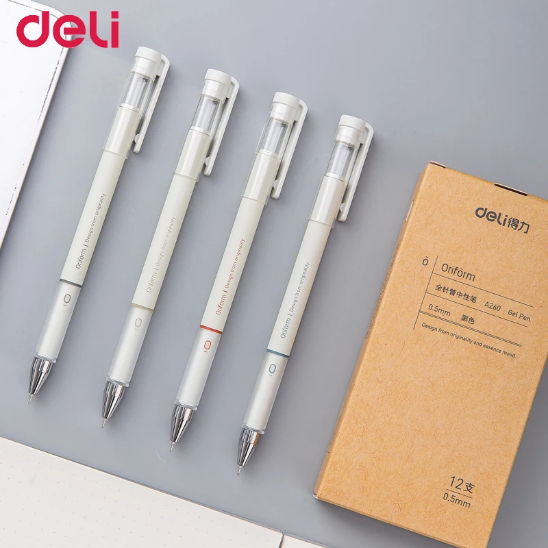 デリゲルペン4個0 5ミリメートル韓国シンプルなかわいい文房具学校事務用品の学生ライティング高品質かわいいゲルペン Aliexpress オフィス用品 学用品