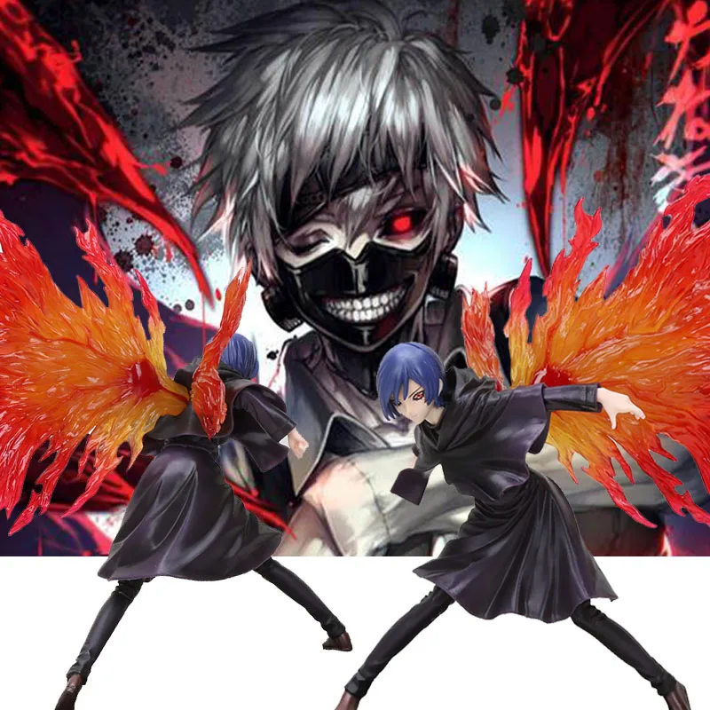 

24cm Anime Movie Tokyo Ghoul Figure Touka Kirishima Kotobukiya 1/8 ARTFX J PVC Action Collectible Model Figurine Toy Brinquedos