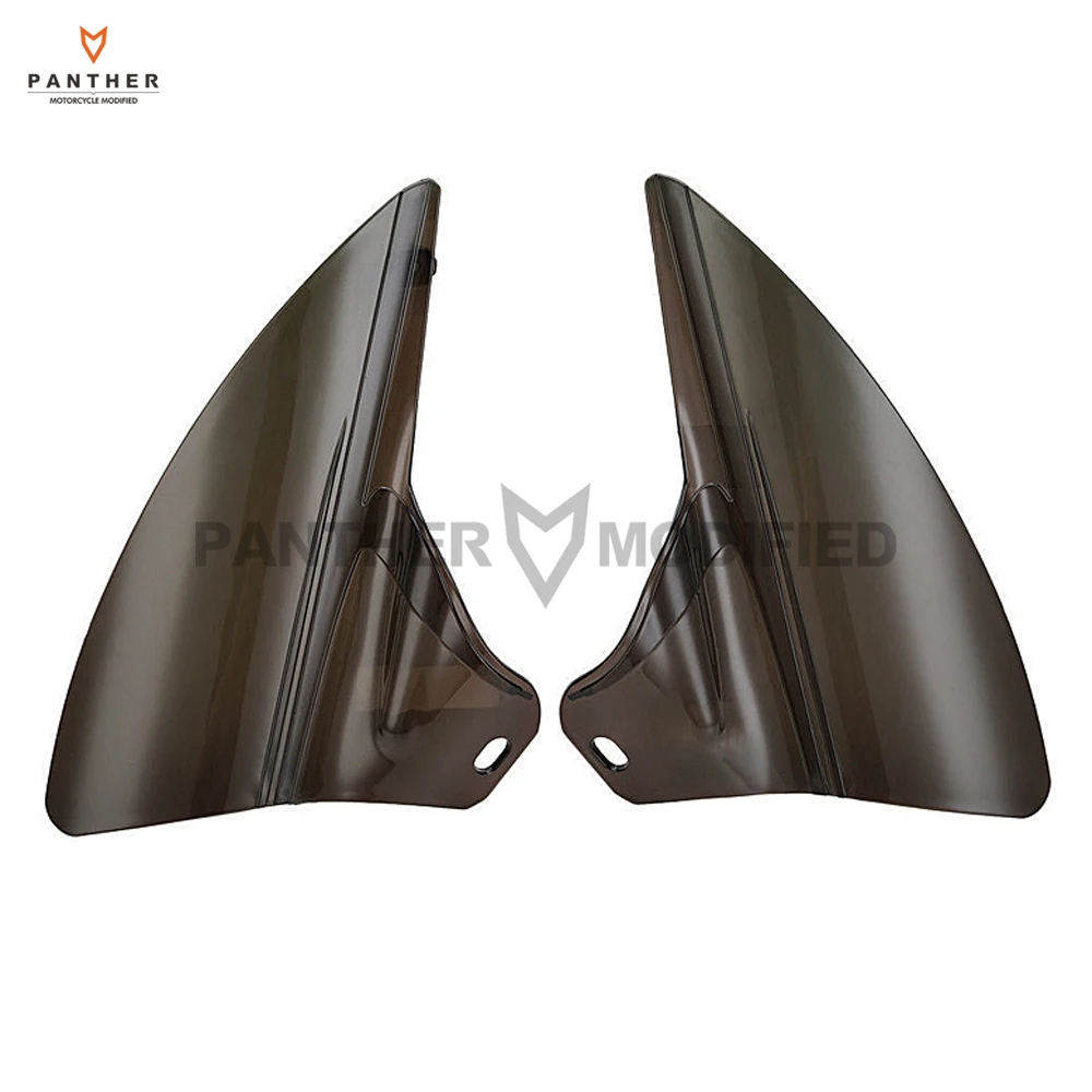 

Iridium Motorcycle Saddle Side Shield Frame Heat Deflector Decoration case for Harley Touring Road Electra Glide 2009-2015