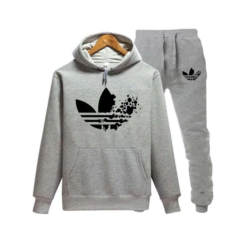 

New 2019 hot Autumn Winter Warm Hooded A DI Hoodie Sweatshirt Men/Women New Fashion Hoodies Sweatshirts+Sweatpants Suits
