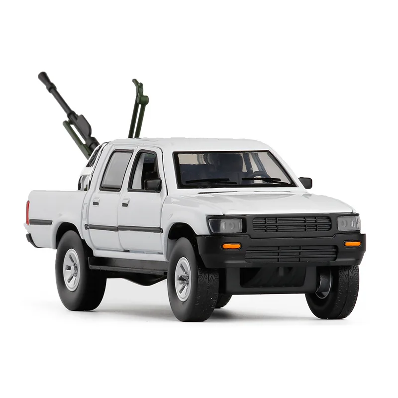 Горячая Распродажа 1:32 Hailax armed pickup модель сплава, моделирование детского звука и света внедорожные модели игрушки