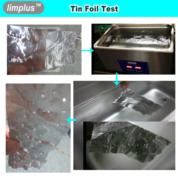 Tin foil test 1