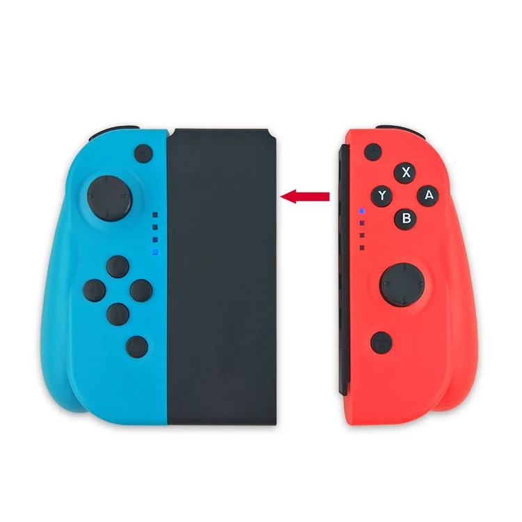 Беспроводной Pro Handgrip Bluetooth джойстики Joy-Con(L/R) Игровые контроллеры геймпад для Nintendo Switch NS консоли синий/красный