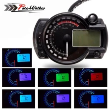 15000rpm modern RX2N similar LCD digital Motorcycle odometer speedometer adjustable MAX 299KM/H
