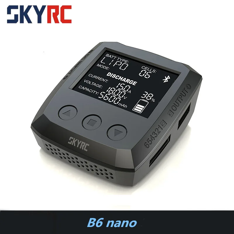 Зарядное устройство SKYRC B6 nano LiPo для аккумуляторов 15 а/320 Вт DC 9 32 В мини зарядное LiFe/