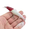 Proleurre 1PCS 9cm 7.5g Minnow Fishing Lure Laser Hard Artificial Bait Feather Hooks Fishing Wobblers Crankbait Minnows Pesca ► Photo 2/6