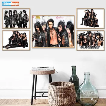 

Canvas Poster Custom Black Veil Brides Canvas Painting Poster Home Decor Cloth Fabric Wall Art Poster