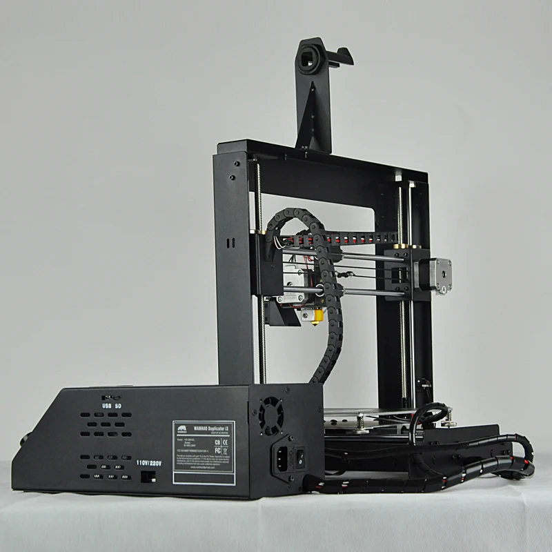 Wanhao i3 V2.1 один из самых популярных серий дешевый FDM 3D принтер с большим размером