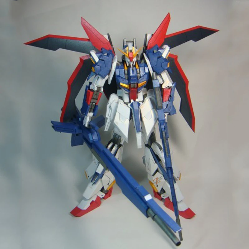 

KPS New Mobile Suit 7200S MSZ-006 ZETA GUNDAM Z Gundam Paper Model DIY Action Figure Model Decoration Kids Toy Gift