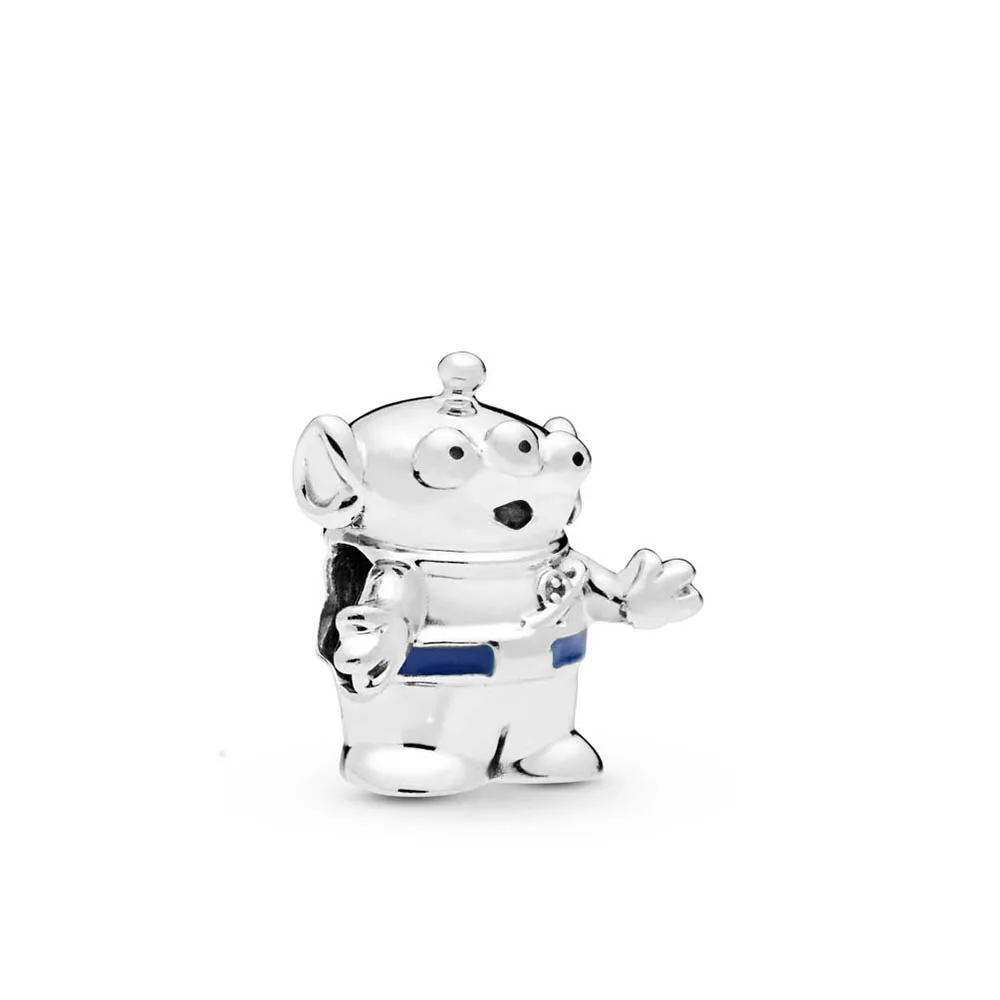 

CHAMSS 2019 Summer Collection S925 Sterling Silver New Pixar Toy Story Alien Charm Fashion Women Pop Style Original DIY Jewelry