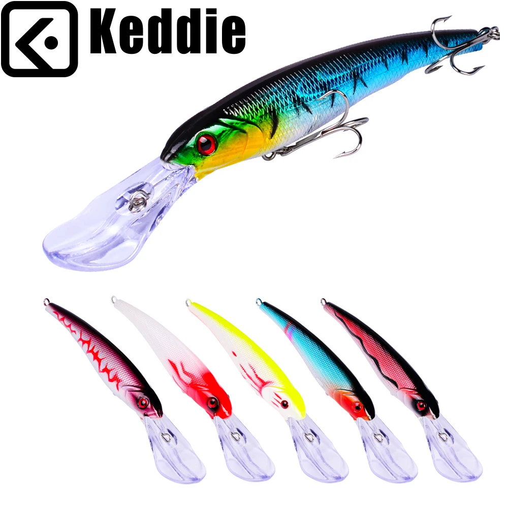 

keddie 1PCS 16.8cm 28.9g Wobbler Fishing Lure Big Minnow Crankbait Peche Bass Trolling Artificial Bait Pike Carp lures 222