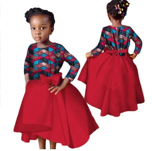 African Dresses Promotion New Arrival Girls 2018 Cotton Printed African