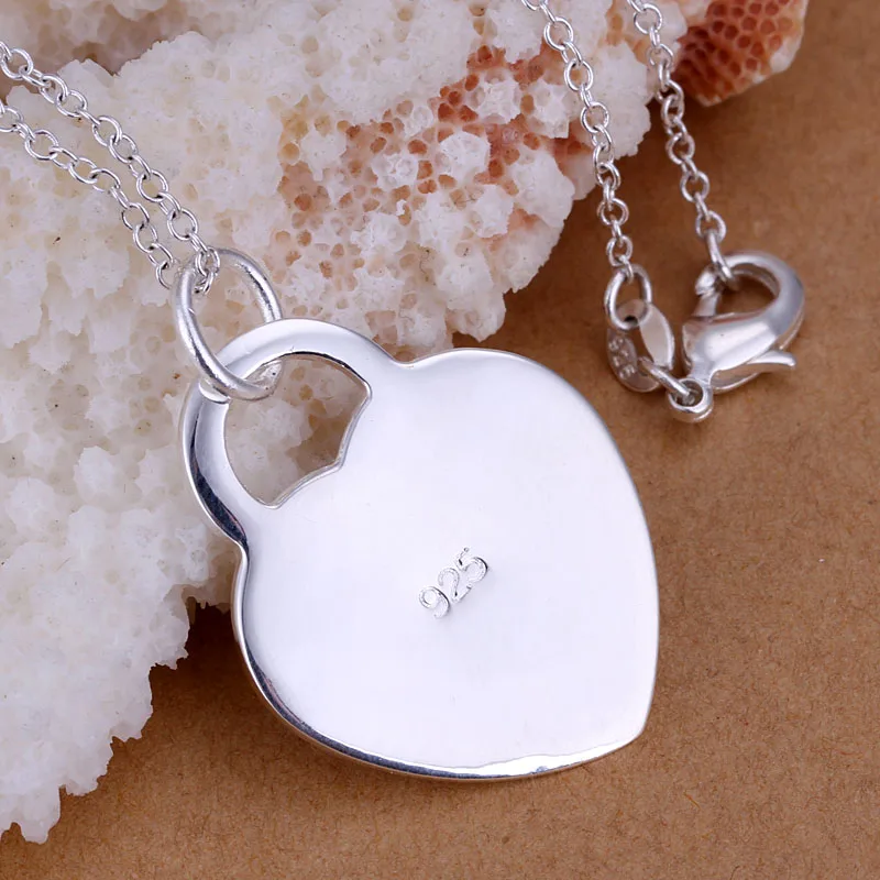 Free Shipping 925 Sterling Silver Jewelry Pendant Fine Fashion Cute Plated Necklace Pendants Top Quality CP138|pendant seals|pendant resinpendant