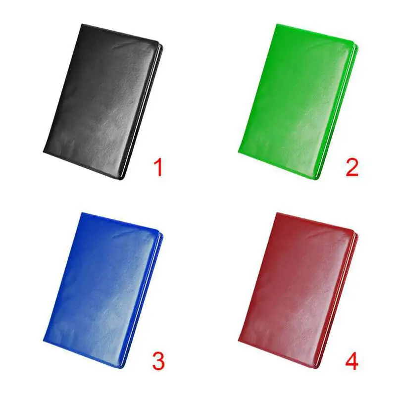 

A5 Soft Cover Faux Leather Notebook Notepad Paper Stationery School Office Supplies Travel Planner Weekly Note Books