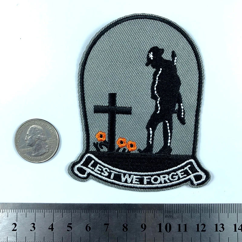 Нашивка С Вышивкой Brother Forever Soldier для мальчиков аппликация с 66 буквами