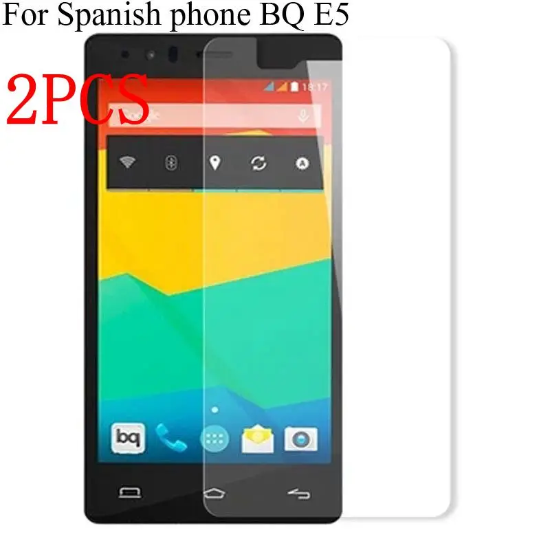 2PCS Tempered Glass For BQ Aquaris E5 E5S Screen Protector protective film 4G glass | Мобильные телефоны и аксессуары