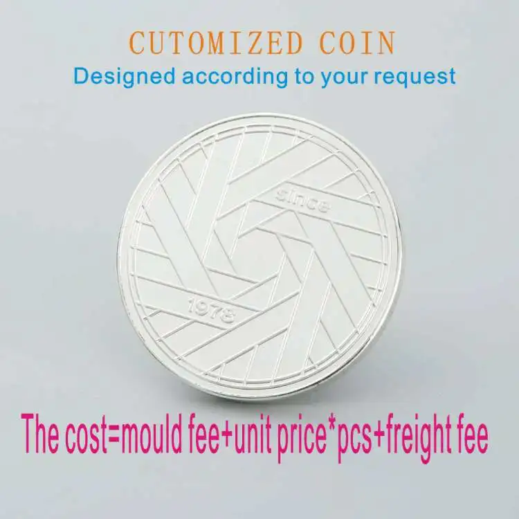 На заказ металлическая монета с логотипом компании