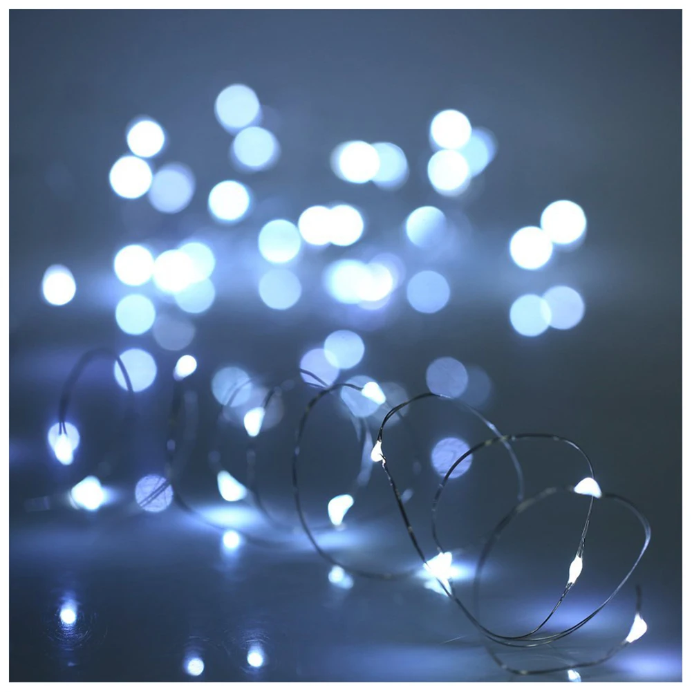 

6 strip Fairy Lights LED String Lights Battery Operated 6.6ft 20 Leds Firefly Starry string Lights For Home Party Decoration