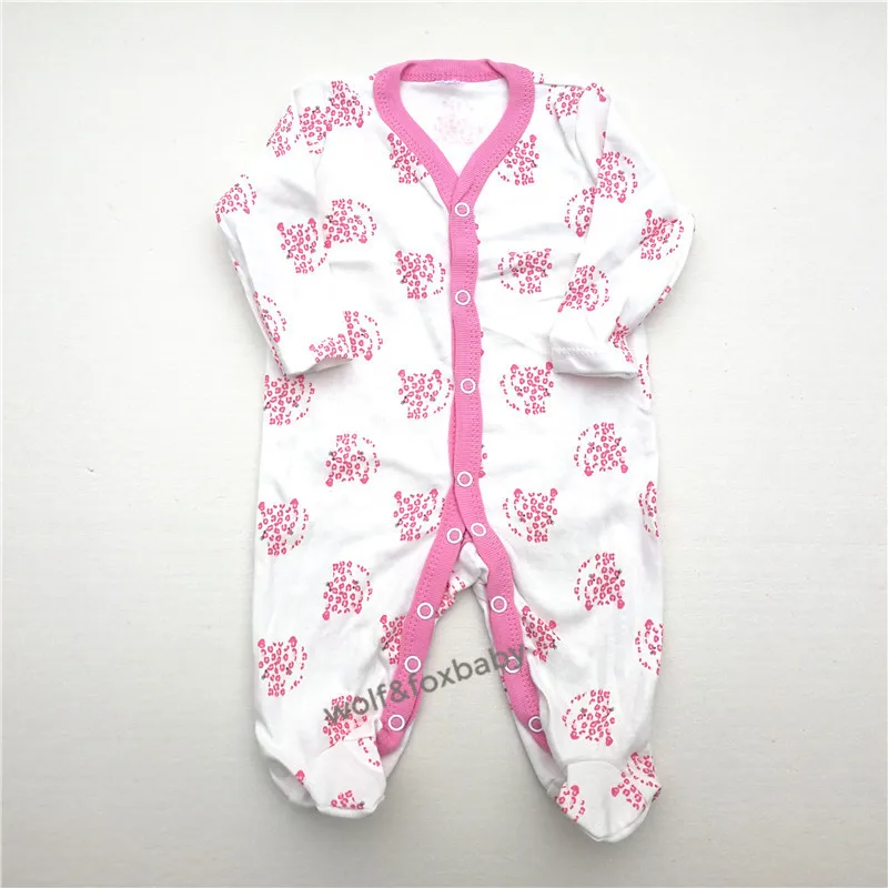 Retail 3pcs/lot 0-12months long-Sleeved Baby Infant cartoon footies bodysuits for boys girls jumpsuits Clothing newborn clothes Baby Bodysuits made from viscose 