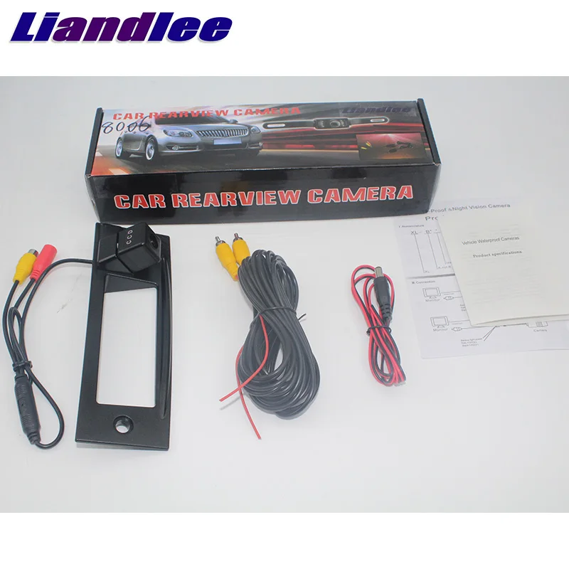 LiandLee Car Trunk Handle Rear View Reversing Parking Camera For Chevrolet Chevy Cruze  Holden Cruze J300 Sedan 2008~2016 (6)
