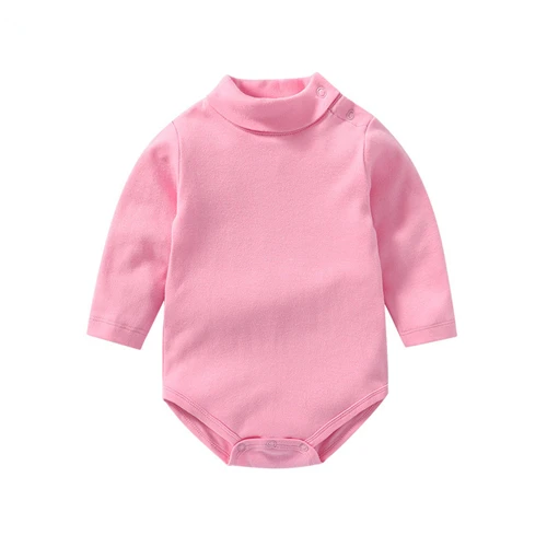 Buy Lawadka Turtleneck Winter Baby Boy Bodysuits Solid
