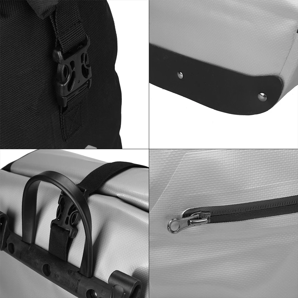 Excellent Cycling Bike Bags MTB Bike Rear Rack Bag Full Waterproof Multifunction Road Bicycle Pannier Rear Seat Trunk Bag 17