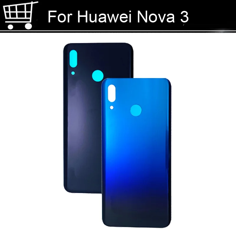 100% оригинальная задняя крышка батарейного отсека для Huawei Nova 3 запасные части