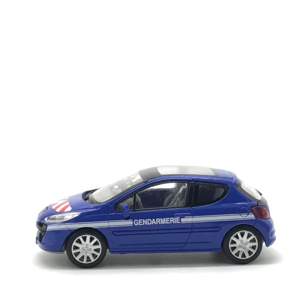 Высокая Имитация peugeot 207 модель 1:43 сплав автомобиля игрушки металлические отливки Коллекция игрушечных автомобилей