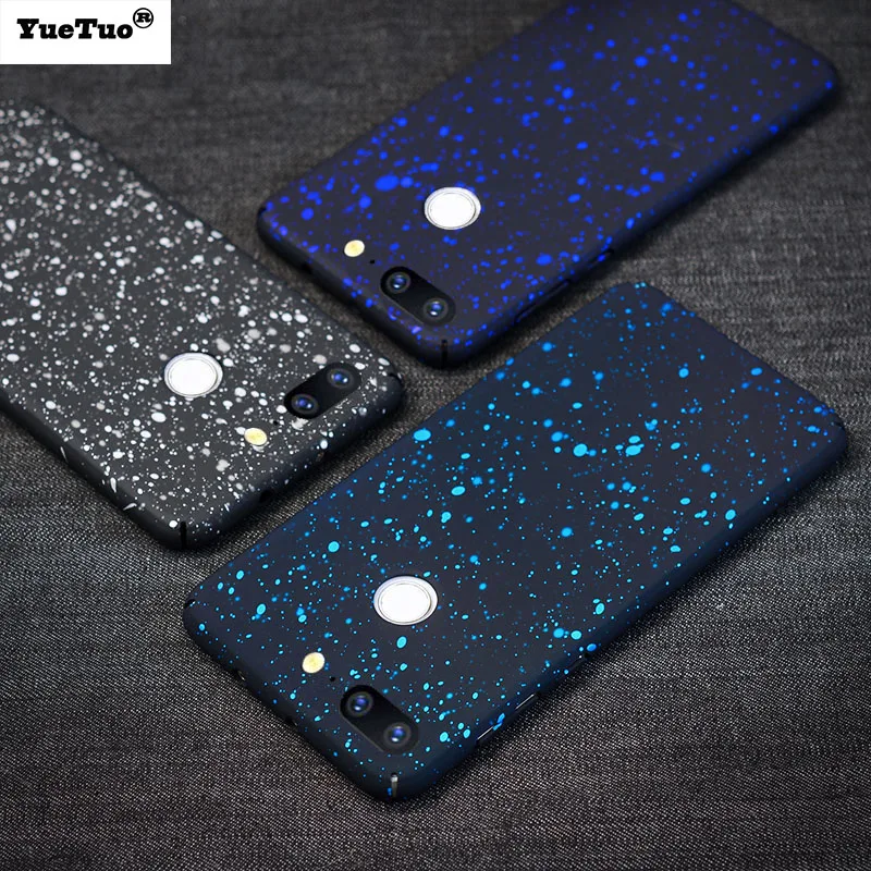 

YueTuo hard back phone cover case for Oneplus 5t One plus 5 T 3d bling glitter original hard back ultra thin coque for Oneplus5t