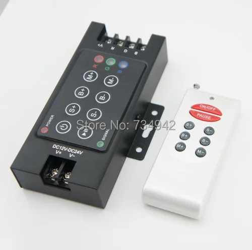 

8 Keys RGB RF Controller