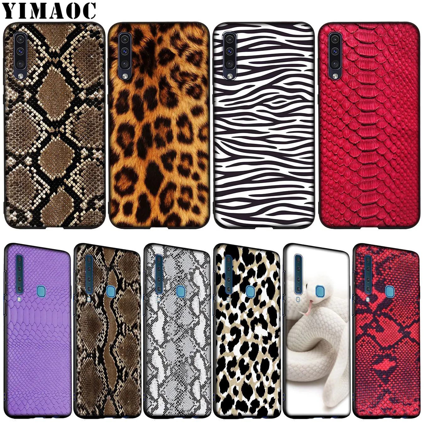 

YIMAOC Pink Snake Skin DIY Printing Drawing Soft Silicone Case for Samsung Galaxy A70 A60 A50 A40 A30 A20 A10 M10 M20 M30 M40