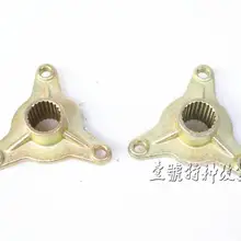 DIY четыре колеса GO KART картинг ATV UTV Багги три отверстия наконечники сзади осевая Ступица колеса 23 ЗУБЫ фланец