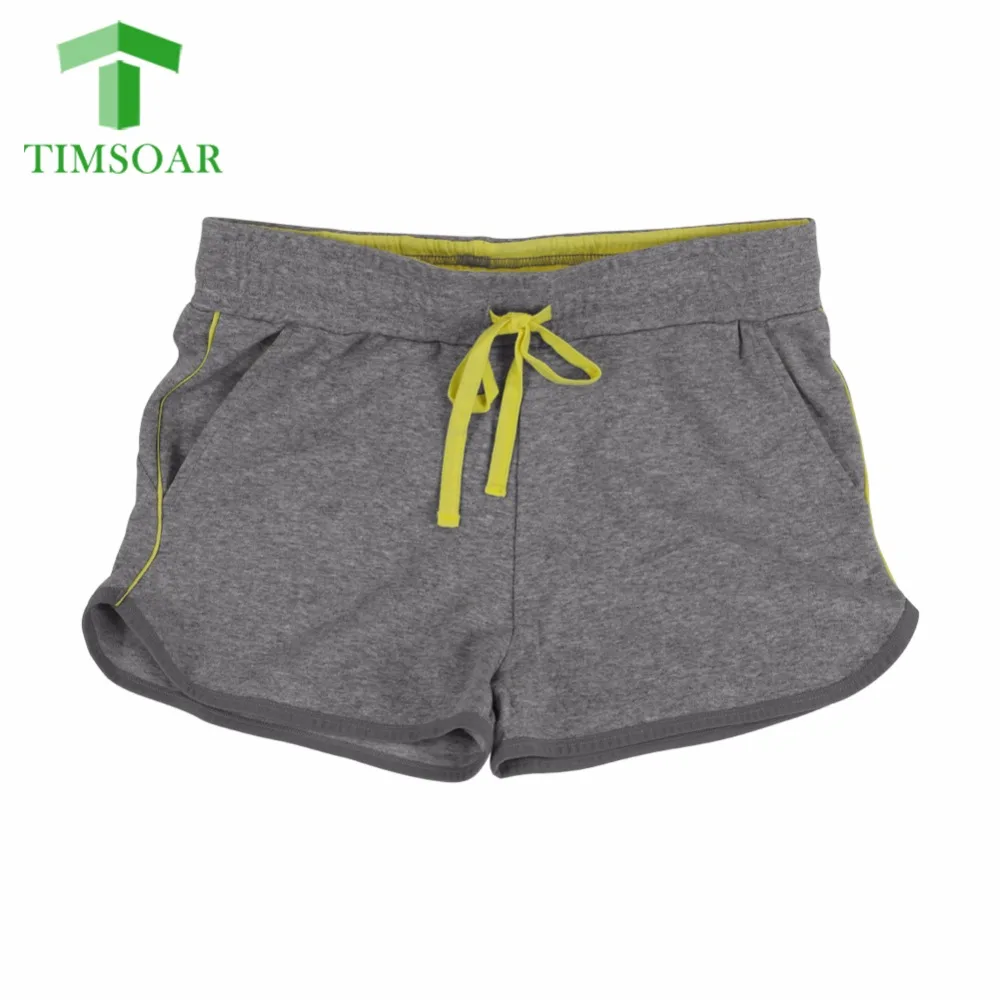 Timsoar Sports Shorts Gym Double Layer Running Shorts Female Fitness Outdoor Workout Sport