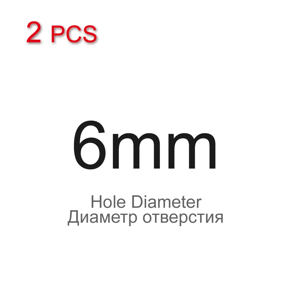 6mm 2pcs