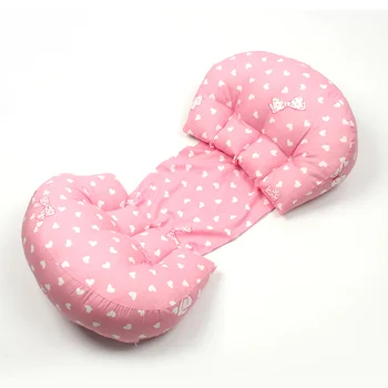 

Super Lovely Heart Printed Pregnancy Pillow Comfortable Soft Pregnant Body Pillow Women Maternal U Type 68*40cm Waist Pillow