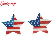 Звезда наклейки на соски груди Американский Флаг Дизайн липкий бюстгальтер эротическое белье наклейки соска крышка молочная паста для сексуальных женщин