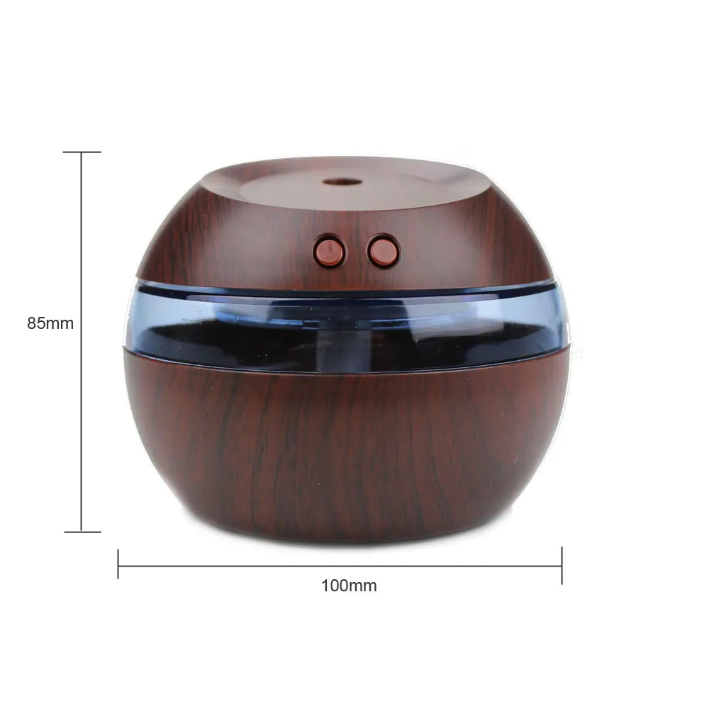 

New Style Round Mini Home Decoration Humidifier And Desktop Purification Humidifier Night Light