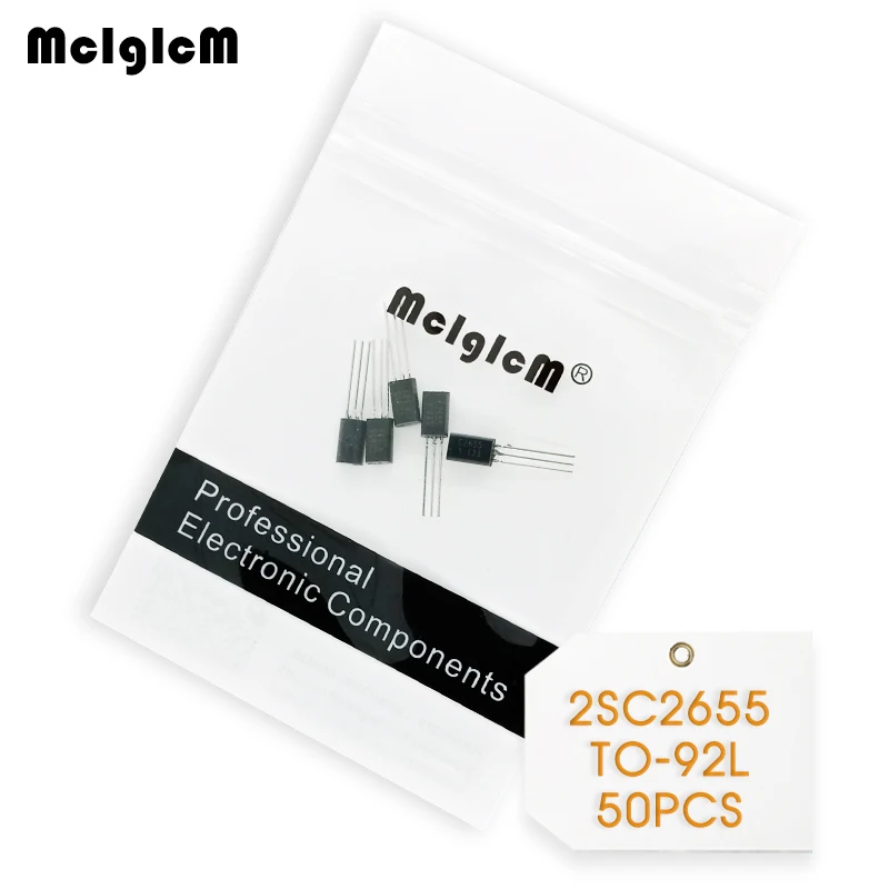 MCIGICM 50pcs C2655 Y 2SC2655 C2655 in line triode transistor TO 92L 2A ...