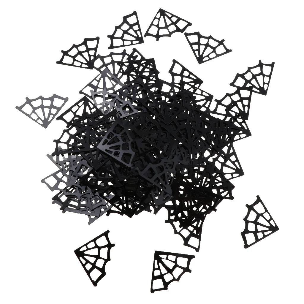 Halloween Party Spider Net Table Confetti Sprinkles Scatters Fun Accessories Halloween Witch Party Confetti Favors  