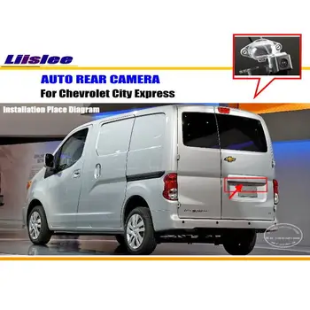 

Liislee Car Parking Rear View Camera For Chevrolet City Express / Reverse Camera CCD RCA NTST PAL / License Plate Light CAM /