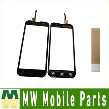

1PC/ Lot 5.0inch For Geotel G1 3G Cellphone IP67 Waterproof MTK6580A Touch screen Touch Plane Digitizer Black Color with Tape