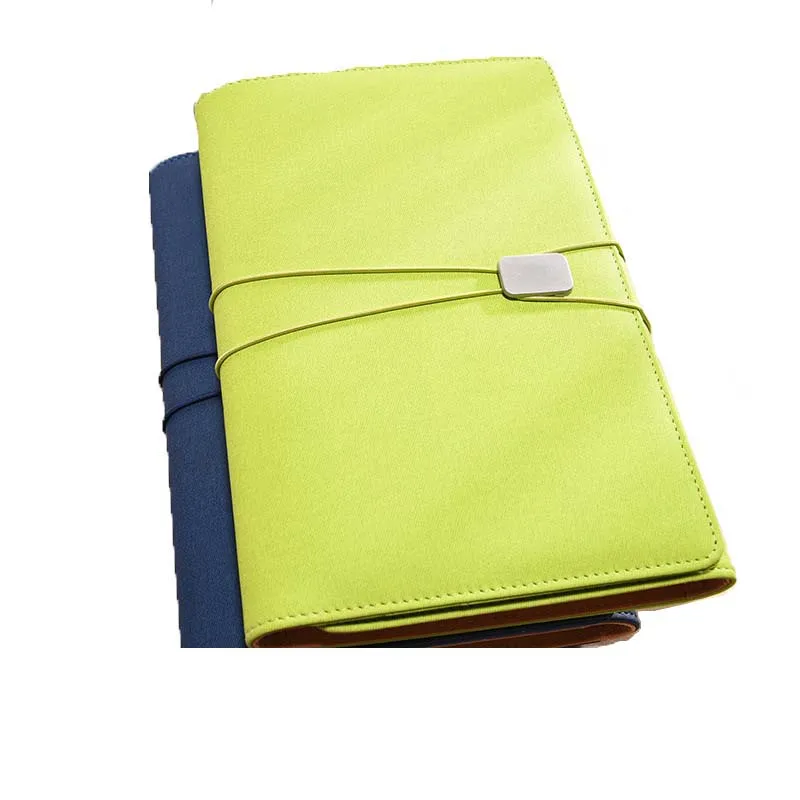 Replaceable A5 Spiral Business Office Notebook Notepad Meeting Diary Journal Gift Loose-leaf Spiral Bound Multifunction