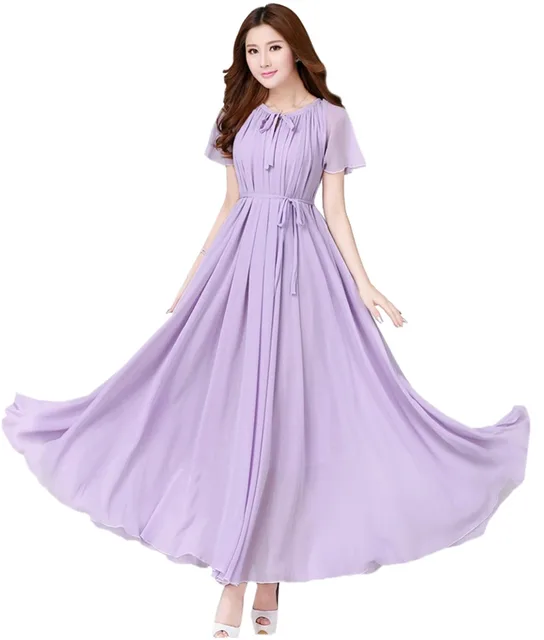Lavender Maxi Dress