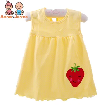 

Baby Girls Dress Baby Summer Dress 4pcs/lot Wholesale Baby Clothing Brand Atst0001