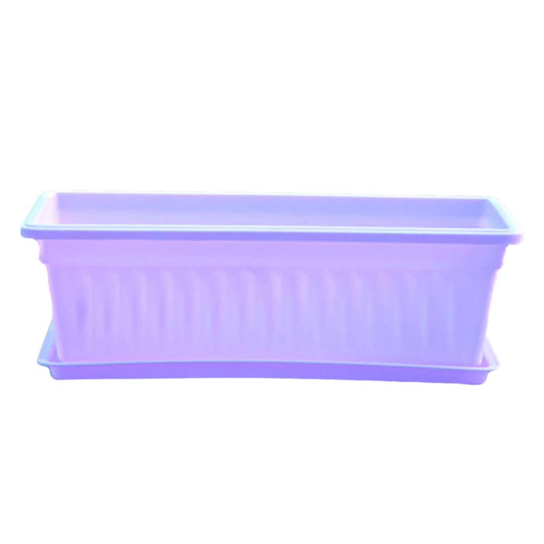 

Balcony Rectangular Plant Vase Garden Plant Nursery Pots Container For Growing Vegetables Plastic Flower Vase 6 Colors Available