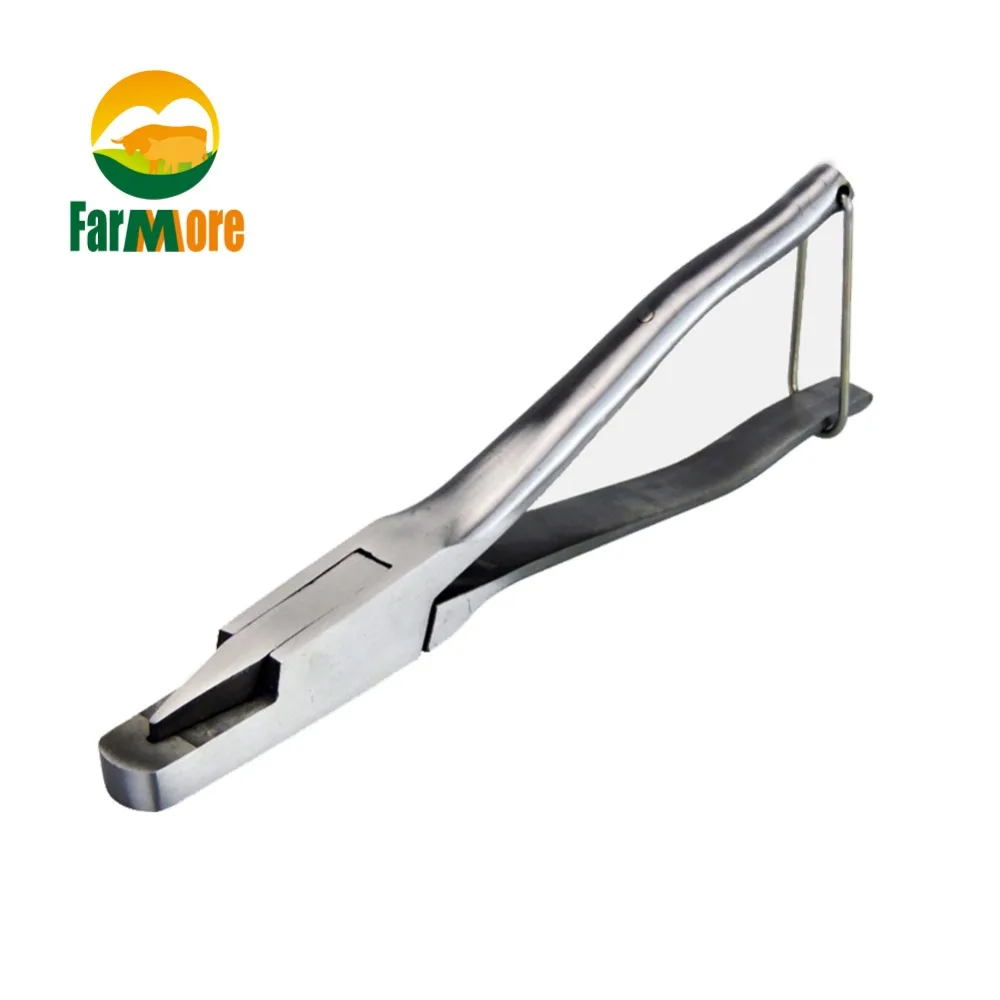 

V Shape Animal Ear Notcher Plier Stainless Steel Clamp Ear Mark for Pig Farm Equipment Kit Tool