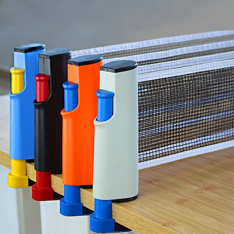 

Portable Retractable Adjustable Table Tennis Net Replace Kit Table Tennis Accessories Less than 5cm Thick Table 4 colors availab