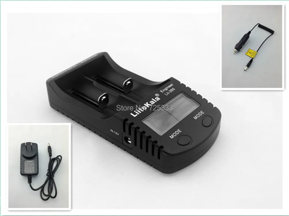 

Liitokala lii-260 lithium battery charger lithium battery capacity