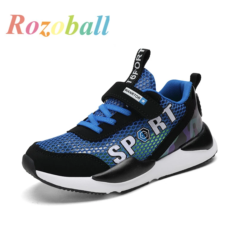 

2019 Kids Running Shoes For Boys Fashion Breathable Sport Sneakers Boys School Shoes Spring Big Children Shoes Size 30#-40#